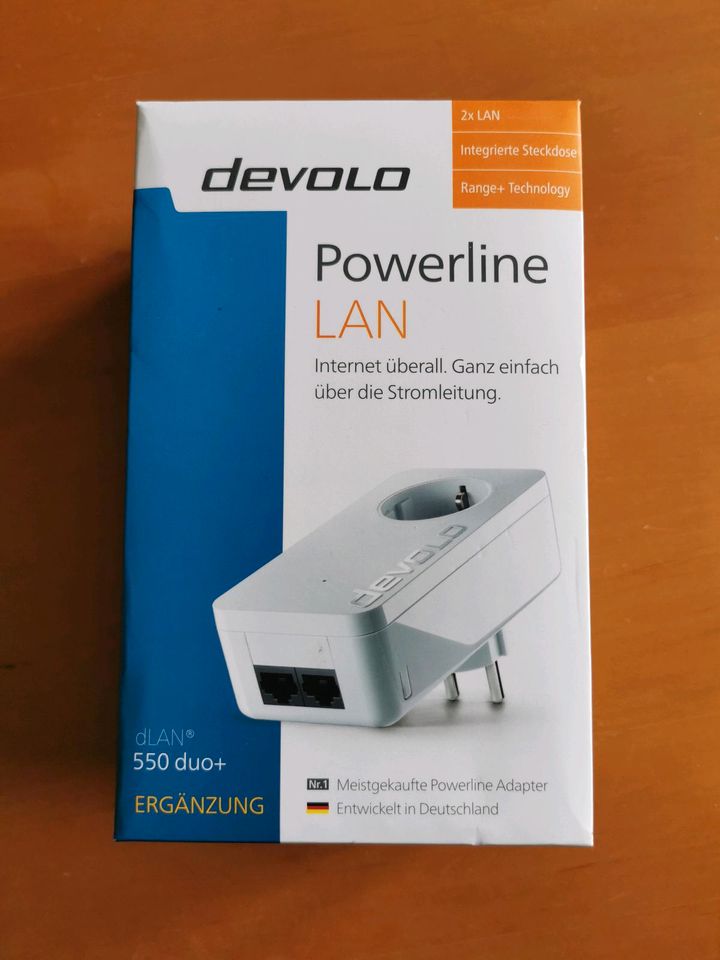 Devolo Powerline LAN 550 duo+ neu und OVP in Delligsen