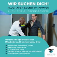 Flughafen-Sicherheitsmitarbeiter (m/w/d)|TOP GEHALT**|job|security|quereinsteiger|sicherheitsmitarbeiter|vollzeit Hamburg-Mitte - Hamburg St. Pauli Vorschau