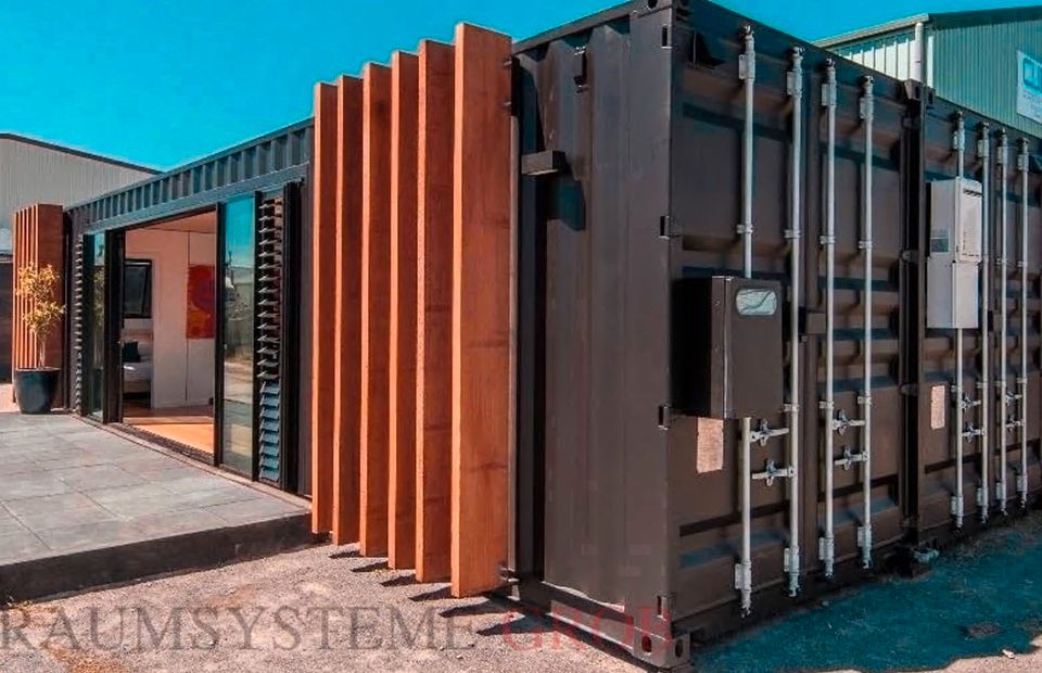 Gartencontainer verfügbar - Leben im Grünen - Für spezielle Anforderungen bieten wir maßgeschneiderte Containerlösungen! - Tiny House kaufen - Tiny House bauen lassen - Containerwohnung Wohncontainer in Saarbrücken