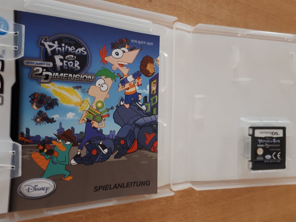 Phineas und Ferb Nintendo DS in Markt Wald