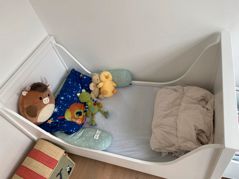 ❗️2 x Betten❗️isle of dog Kinderbett Babybett 70x140cm weiß in Düsseldorf