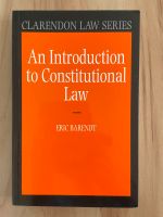 Barendt: An Introduction to Constitutional Law; Clarendon Mitte - Moabit Vorschau