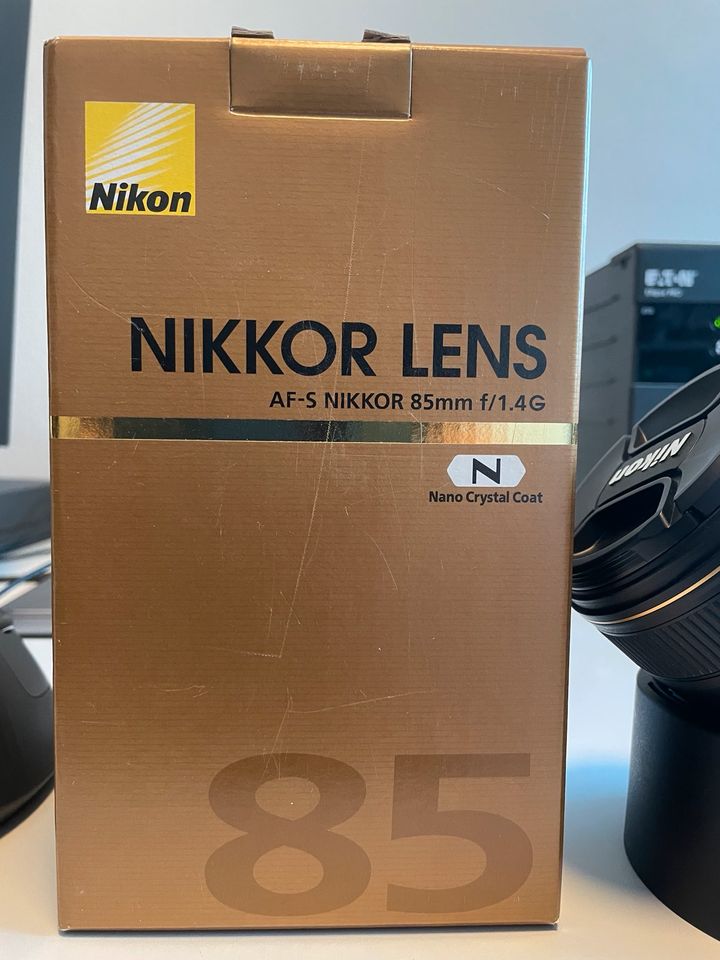 Nikon AF-S 85mm 1.4G Objektiv Vollformat in Bamberg