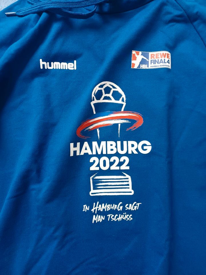 Pulli Final4 Handball Hamburg, schwarz und blau, selten getragen in Paderborn