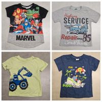 4 T-Shirts Gr. 98, Marvel, Elefant, Auto, Bagger Nordrhein-Westfalen - Paderborn Vorschau