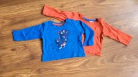 Set 2 Langarmshirts 62 68 blau orange Pullover Dino Berlin - Steglitz Vorschau