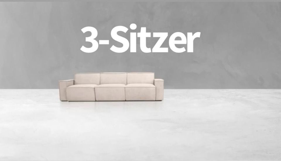 Modulsofa Ecksofa Wohnlandschaft 3-Sitzer 2-Sitzer Sessel Module in Bielefeld