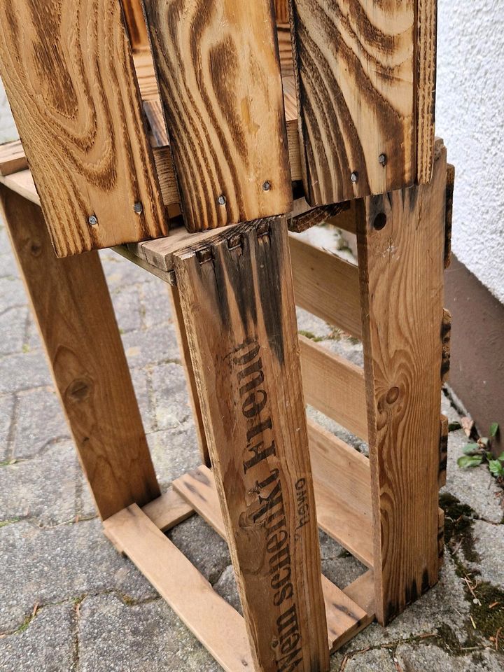 3 x Holzkiste Obstkiste Regal in München