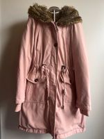 **JULIA BROWN** Winterjacke Mantel Fell Kapuze rosa Gr. M top Mecklenburg-Vorpommern - Klütz Vorschau