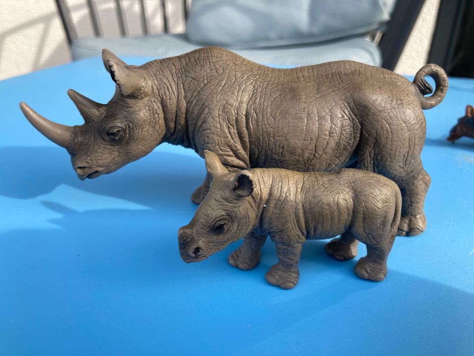 Schleich Nashorn Rhinozeros Nashorn Baby in Schleiden