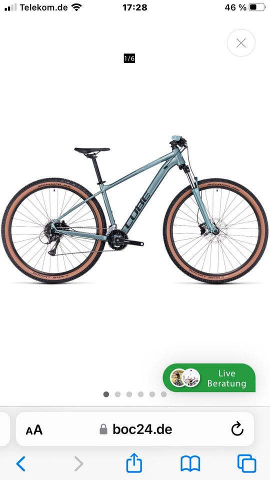 Fahrrad gestohlen am 28.09.23 - Cube Mountainbike  29 Zoll in Bremen