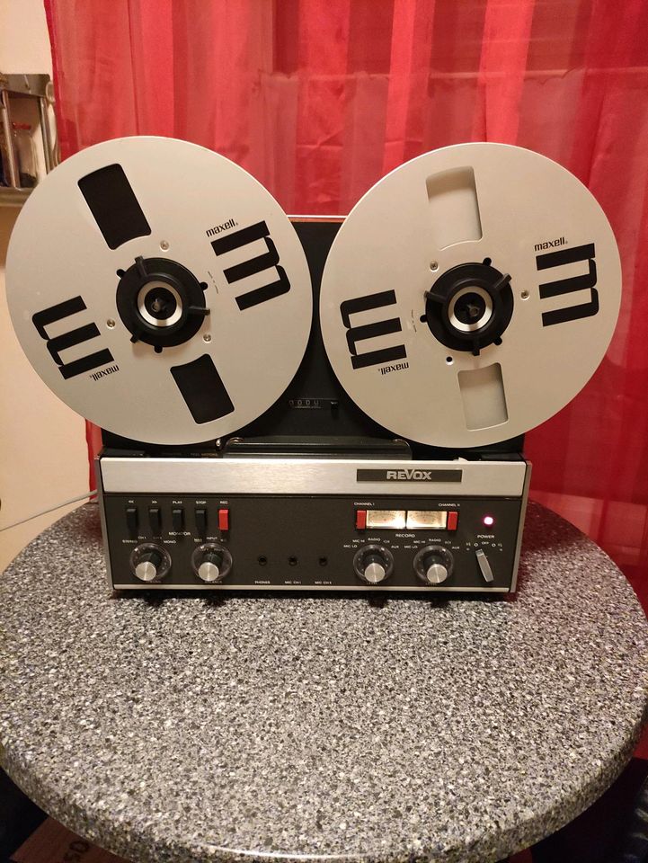 Revox A77 MKIII 2Spur Tonband voll revidiert. in Hadamar