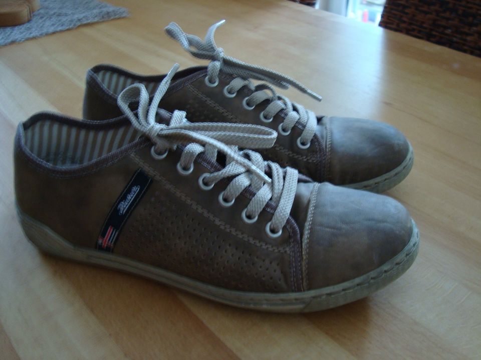 Schnürschuhe, Halbschuhe, Sneaker "Rieker", braun, Gr. 40 in Altendorf