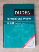 Duden Formeln und Werte für Mathe, Physik, Chemie bis Klasse 10 Thüringen - Tanna Vorschau