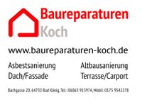 Asbestsanierung, Dach, Fassade, Carport, Spengler, Kamin, Dämmen Hessen - Bad König Vorschau