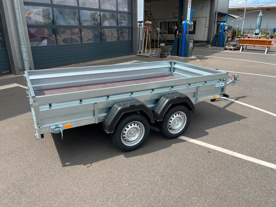 Tandem Anhänger Trailer 300x150x35 cm / TRAILIS 750 kg Tieflader in Weilerswist