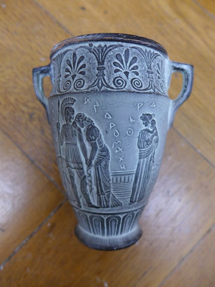 Amphore Griechenland Vase vintage Mythologie Blumentopf Souvenir in Oldenburg