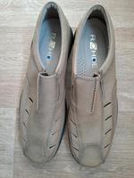 ROHDE HERRENSLIPPER HALBSCHUHE LEDER BEIGE GRÖßE 11,5 Sachsen - Lohsa Vorschau