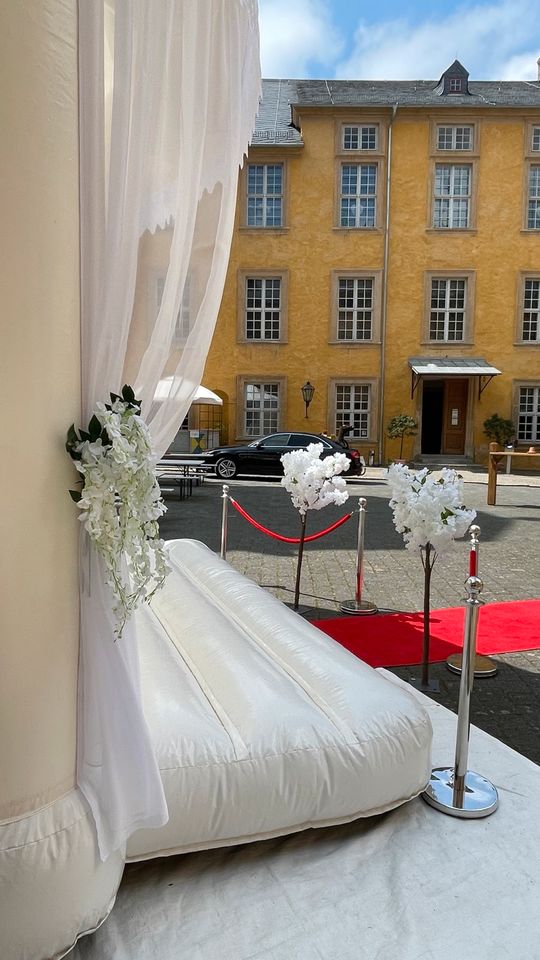 Hüpfburg Hochzeit Hochzeitshüpfburg  6x5,5m inkl Musik, Licht in Braunschweig