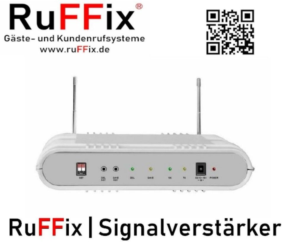 RuFFix ® das Original | Personenruf System | 12x Funk-Pager in Köln