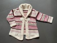 Neuwertige Jacke/ Strickjacke/ Mantel, Mädchen, Größe 74/80 Sachsen - Hainichen Vorschau