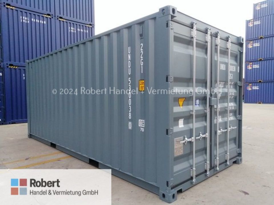 NEU 20 Fuß Lagercontainer, Seecontainer, Container; Baucontainer, Materialcontainer in Neu Schönau