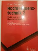 Hochfrequenztechnik 2 Elektronik und Signalverarbeitung 5.Auflag. Nordrhein-Westfalen - Dormagen Vorschau