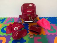 Ergobag, Schulranzen-Set pink mit Sternen + Rechenkette Nordrhein-Westfalen - Pulheim Vorschau