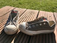 CONVERSE Chucks Sneaker grau ohne Schnürsenkel Gr. 28 Niedersachsen - Braunschweig Vorschau