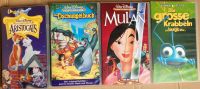 Disney VHS: Aristocats,Dschungelbuch,Mulan,Das große Krabbeln Niedersachsen - Bruchhausen-Vilsen Vorschau