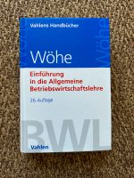Buch Wöhe Einführung in die Allgemeine Betriebswirtschaftslehre 2 Mecklenburg-Vorpommern - Greifswald Vorschau