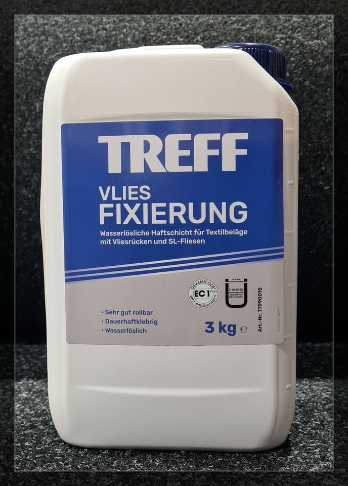 Treff Vlies Fixierung 3Kg Teppichboden kleben und einfachablösen in Rodewisch