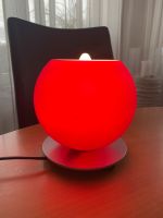 Sehr schöne Nachttischlampe rot 15 cm hoch, ca 14 cm Durchmesser Baden-Württemberg - Göppingen Vorschau