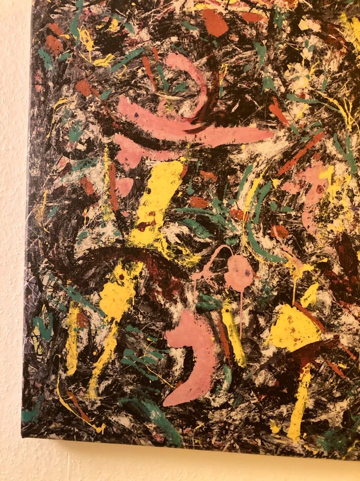 Leinwandbild "Unformed Figure, 1953" von Jackson Pollock in Uslar