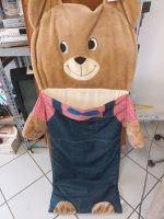 Schlafsack in Teddybärenform, mehrfarbig aus Plüsch/Baumwolle Nordrhein-Westfalen - Lübbecke  Vorschau