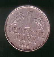 1 DM Münze 1959 J Rheinland-Pfalz - Irmenach Vorschau