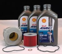 Suzuki GS 500 E Service Kit Ölwechsel Ölfilter Shell Adv. Ultra Hessen - Weinbach Vorschau