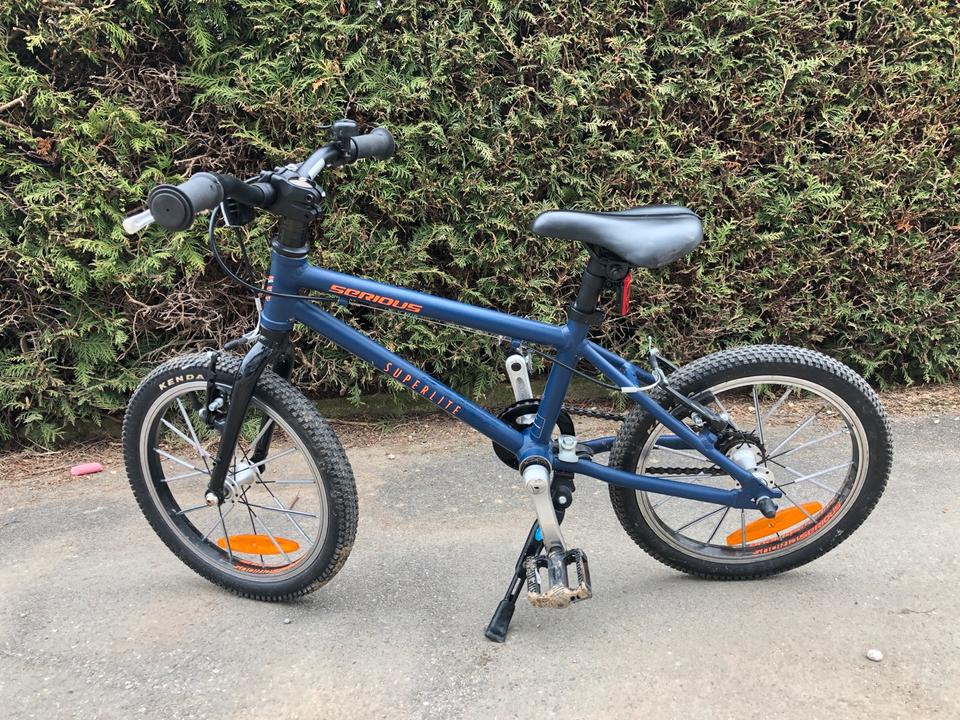 Kinderfahrrad 16 Zoll Superlite Alu extraleicht super Zustand in Dinkelscherben