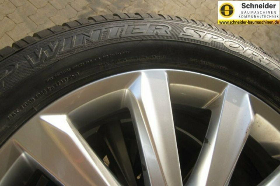 Winterreifen 265/50R19 Reifen Satz Dunlop VW Touareg inkl. Felgen in Bad Breisig 