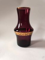 Vase Rauchglas Goldrand Vintage violett Midcentury Berlin - Wilmersdorf Vorschau