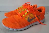 Nike free orange Gr. 40/US Gr.7 wenig getragen Bayern - Bad Kissingen Vorschau