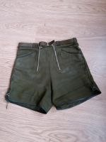 Trachten Leder Hose weiches Hirschleder olivgrün Vintage Gr XD Sachsen-Anhalt - Benneckenstein (Harz) Vorschau