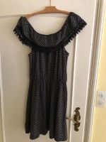 Sommerkleid Kleid von Gina schwarz Volants Muster Gr. 38 Hessen - Wiesbaden Vorschau