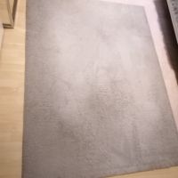 grauer flacher Teppich gebraucht Hessen - Gießen Vorschau