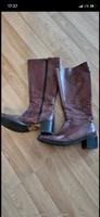 Zara Stiefel Stiefeletten braun lochmuster Sommer Festival hippie Leipzig - Engelsdorf Vorschau