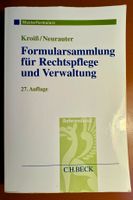 Kroiß/Neurauter, Formularsammlung, 27. Auflage München - Altstadt-Lehel Vorschau