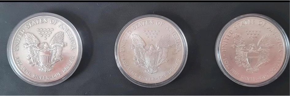 Silver Eagle Silber 1 oz 2005 2006 2015 Silbermünzen in Berlin