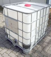 1000L IBC Container weiss auf Metallpalette Wassertank Regentonne Thüringen - Frankenblick Vorschau