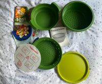 TUPPERWARE Mikrowelle MicroGourmet Dampfgarer grün / mit Kochbuch Hessen - Bad Homburg Vorschau