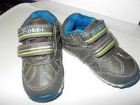 NEU Bobbi Shoes Kinderschuhe Gr. 21 Jungen Klettverschluss grau Niedersachsen - Detern Vorschau